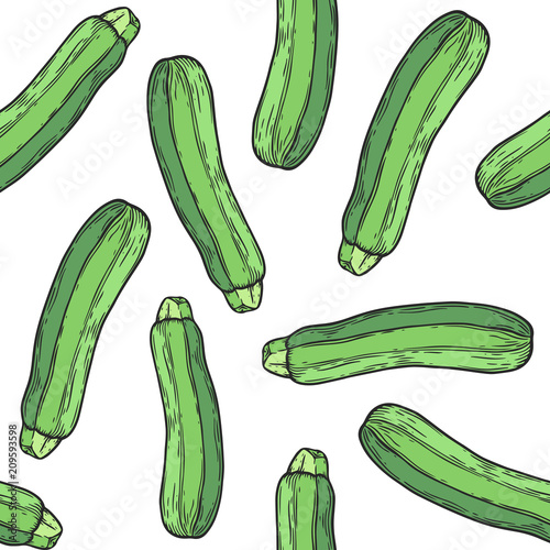 zucchini pattern