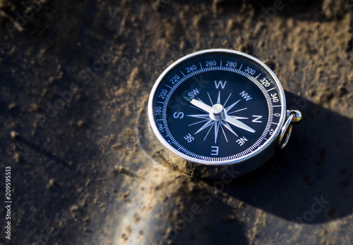 a compass that accurately shows the way home