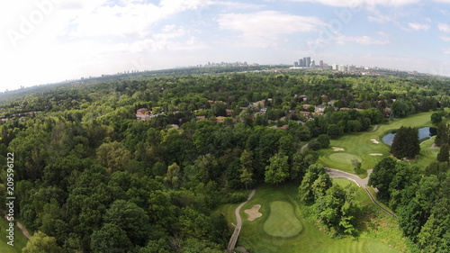 Golf Course City View