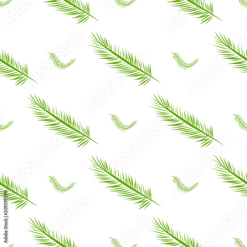 Seamless abstract feather illustrations background. Backdrop, wallpaper, design & graphic.