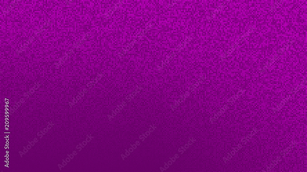 Fototapeta premium Abstract halftone gradient background in randomly shades of purple colors