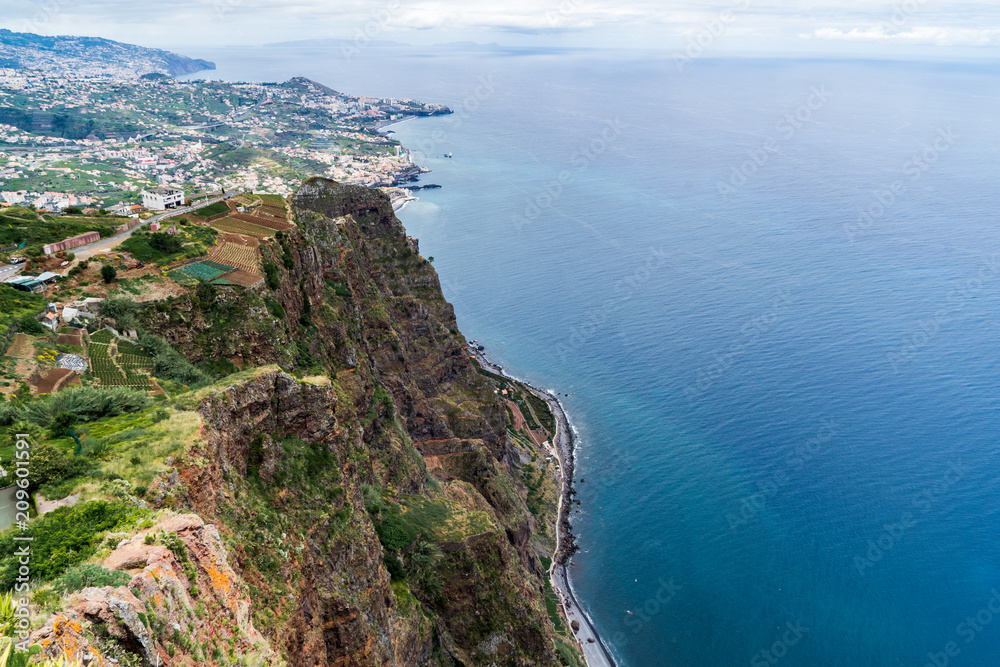 Wandern auf Madeira - Cabo Girão - Ausblickspunkt Wandern auf Madeira - Cabo Girão - Ausblickspunkt