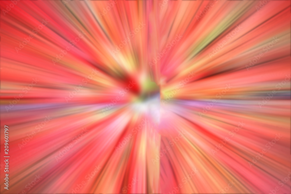 Fototapeta premium Abstraction, radial blur, background concept
