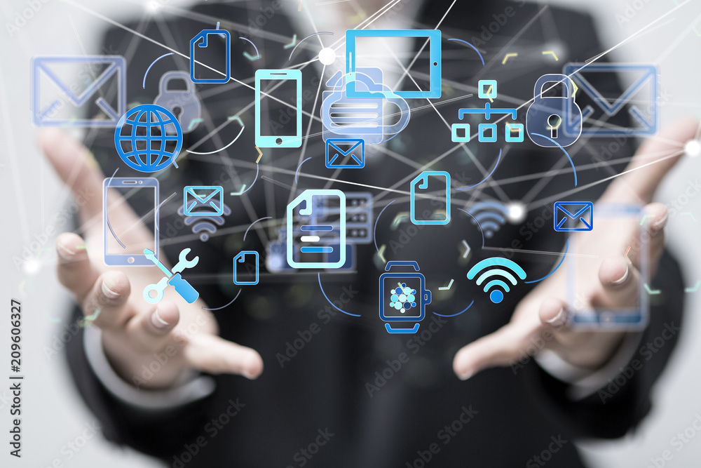 device media in hand device media in hand