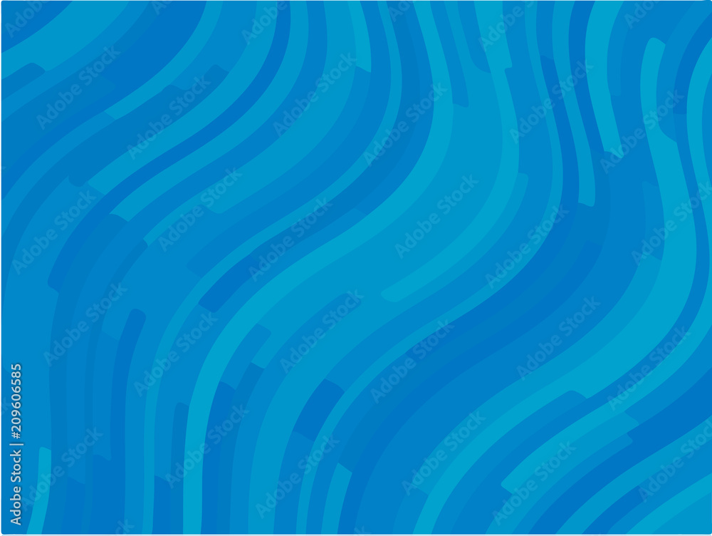 Light Blue pattern with wavy lines. Modern minimalist design. Vector illustration Light Blue pattern with wavy lines. Modern minimalist design. Vector illustration