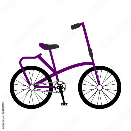 Isolated bicycle icon © lar01joka