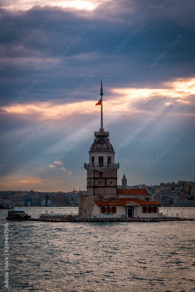 Maiden Tower is most beautiful architecture in Istanbul