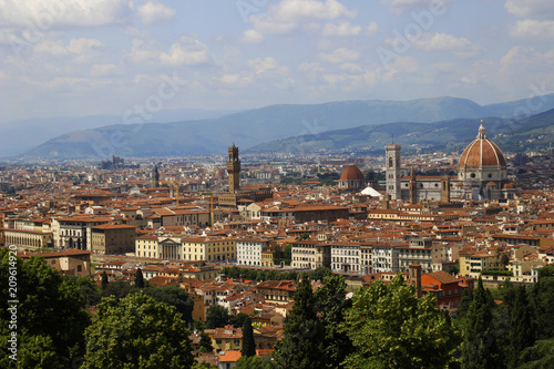 View of Florence from Piazza Michelangelo