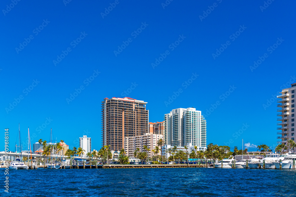 Fototapeta premium A Coastal Condo Building