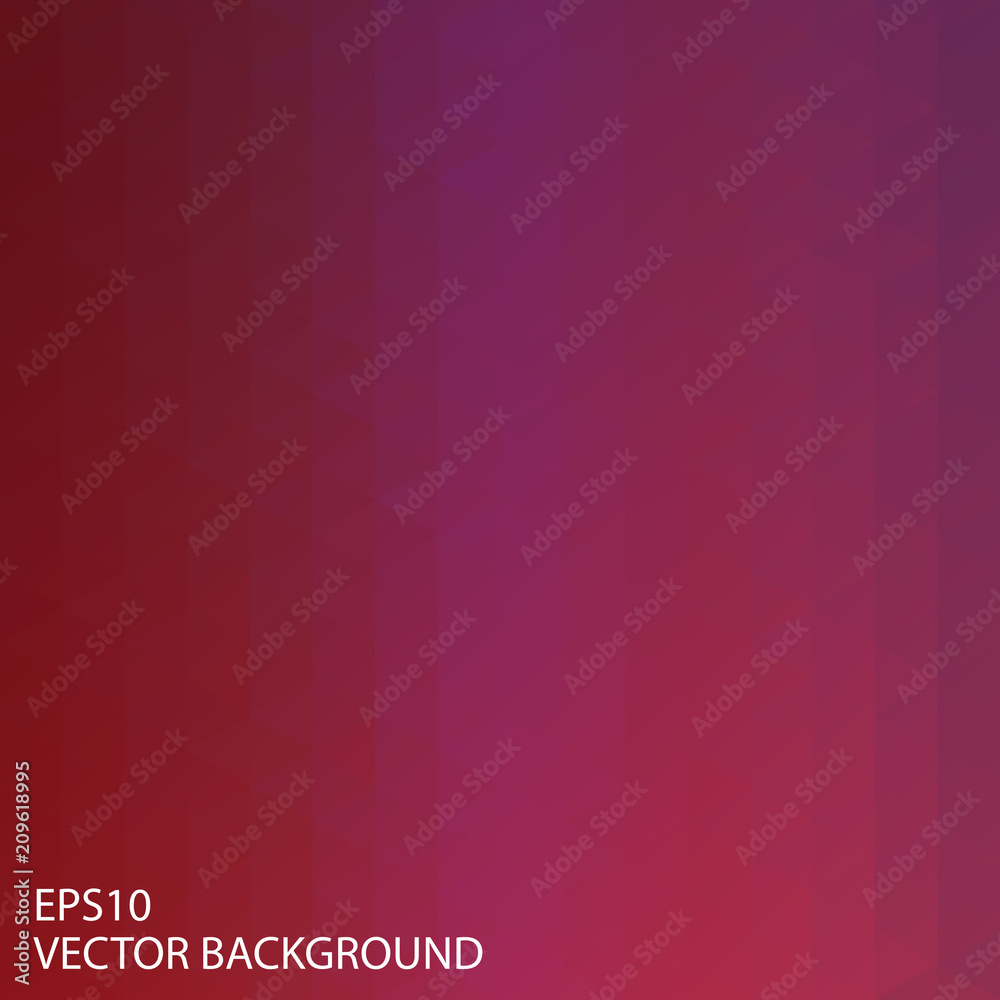 Fototapeta premium Pink soft vector abstract textured polygonal background. Blurry triangle design.