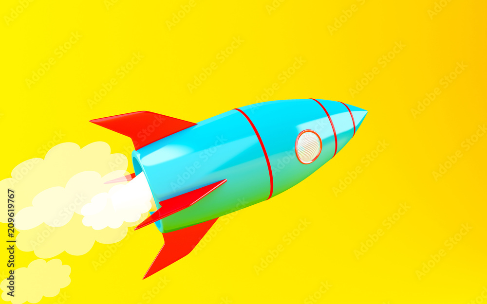 3d Rocket space ship 3d Rocket space ship