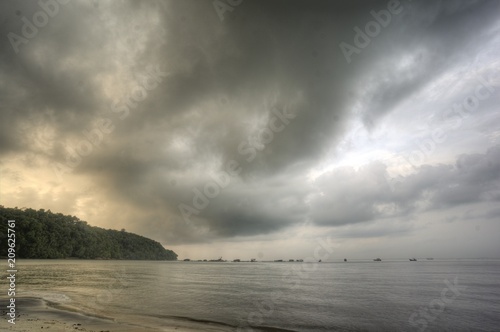 Thunderous Ocean Landscape