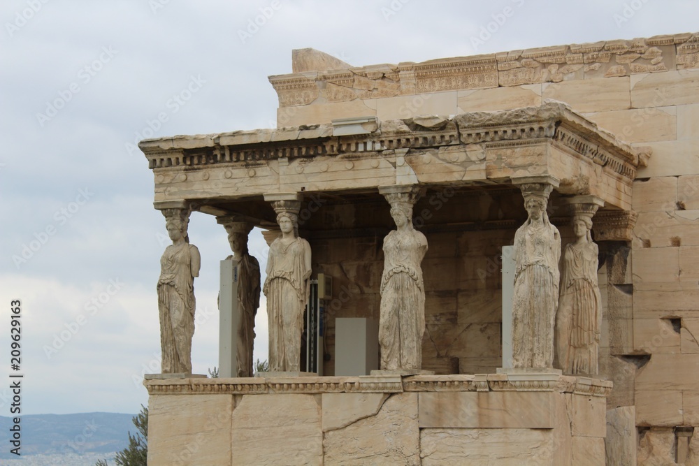 Templo de Atenea, acrópolis, grecia 