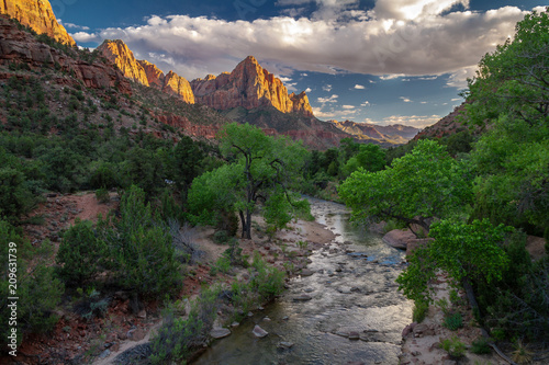 Gorgeous spring view of  