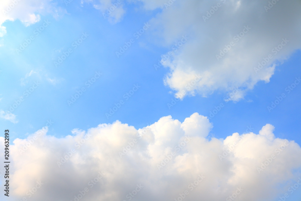 Fototapeta premium Sky clouds beautiful