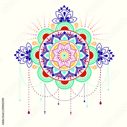Indian Religious Festival Akshaya Tritiya Background Template Design with Floral Ornament - Akshaya Tritiya Background Design