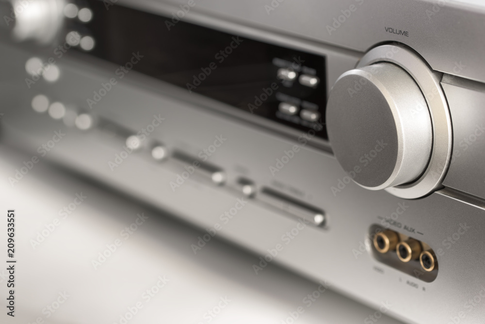 Fototapeta premium audio equipment close-up