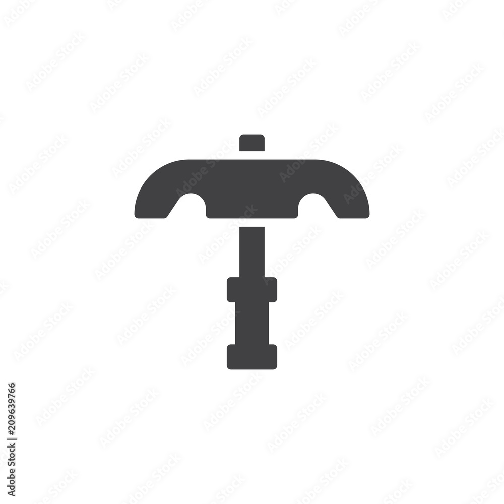 Ancient pick vector icon. filled flat sign for mobile concept and web design. pickaxe simple solid icon. Symbol, logo illustration. Pixel perfect vector graphics Ancient pick vector icon. filled flat sign for mobile concept and web design. pickaxe simple solid icon. Symbol, logo illustration. Pixel perfect vector graphics