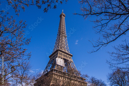 Effiel Tower with natural Boundary