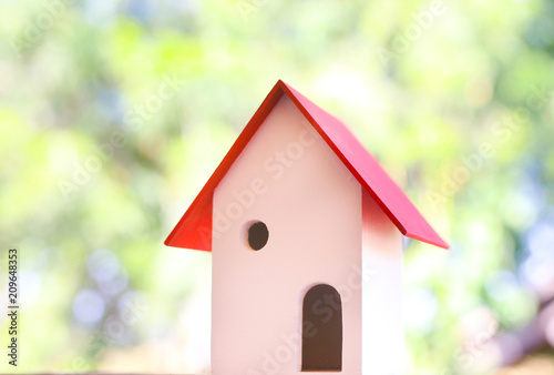  Wooden Toy House Made From Many Pieces 