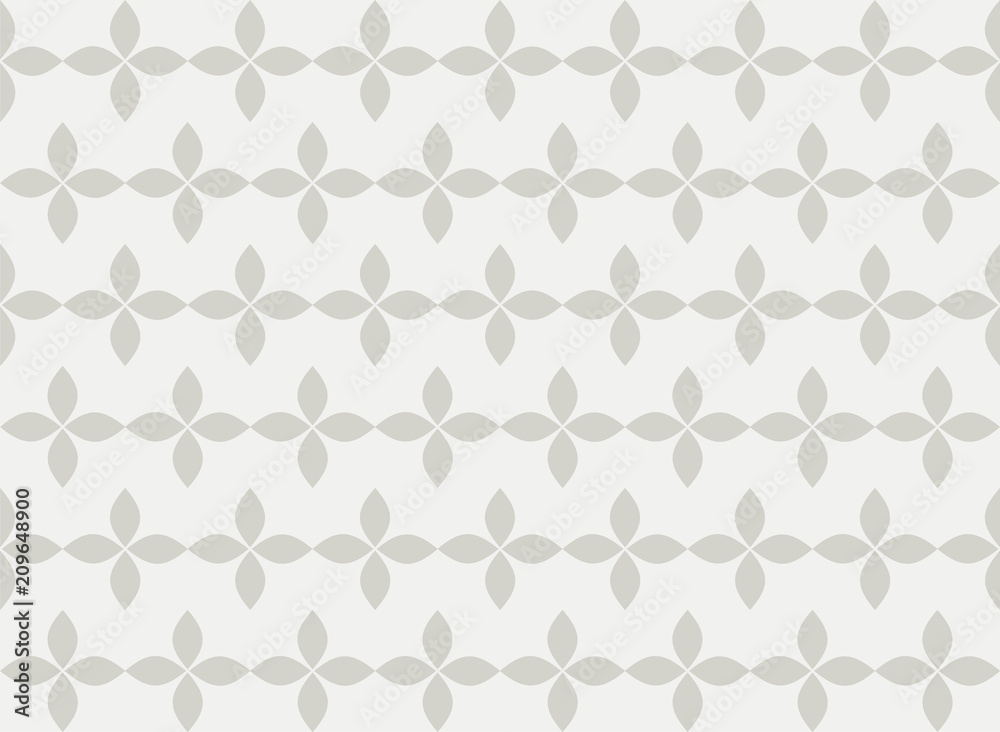 Abstract background, seamless pattern. Light grey pattern on white background.

