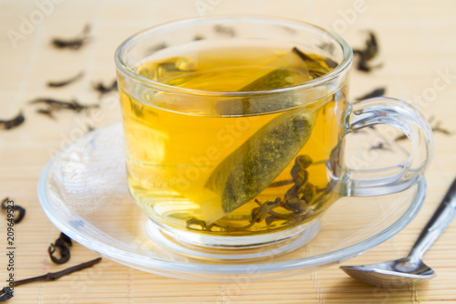 Hot tea is healthy and popular worldwide