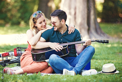 Couple in the park © grki