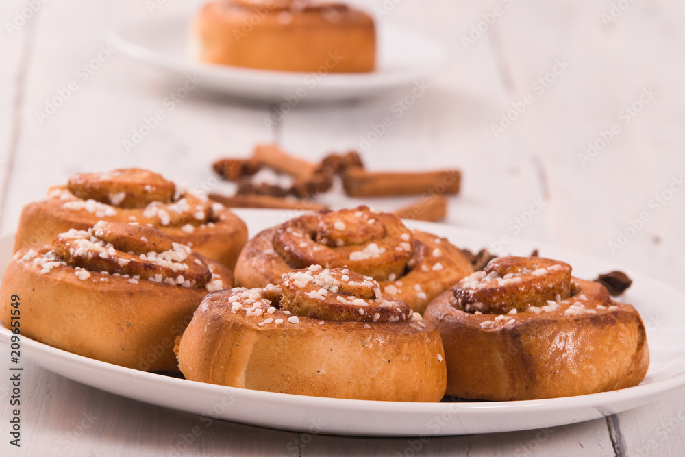 Cinnamon rolls. Cinnamon rolls.