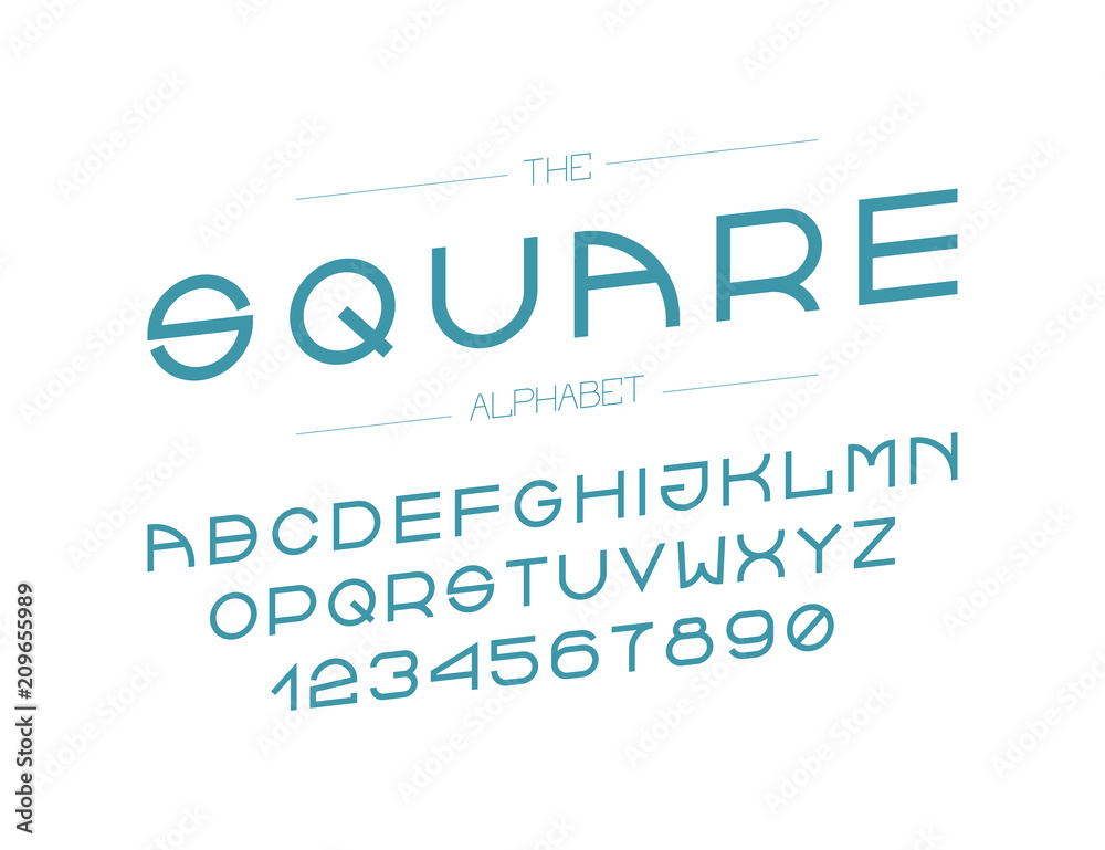 The modern line font for great headlines The modern line font for great headlines