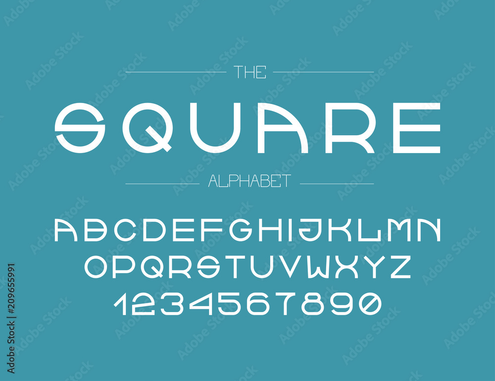 The modern line font for great headlines The modern line font for great headlines