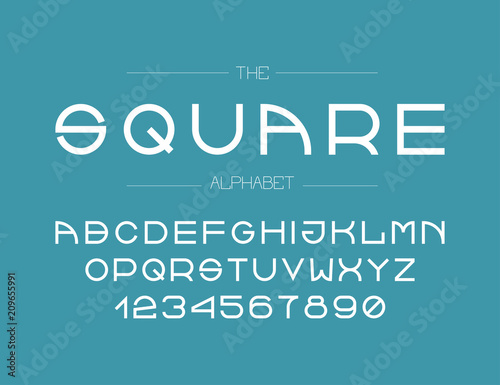 The modern line font for great headlines