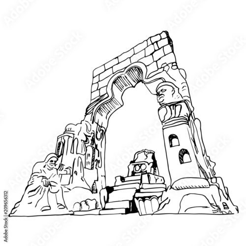 Monument park in Duhok, Dhok, kurdistan, Iraq