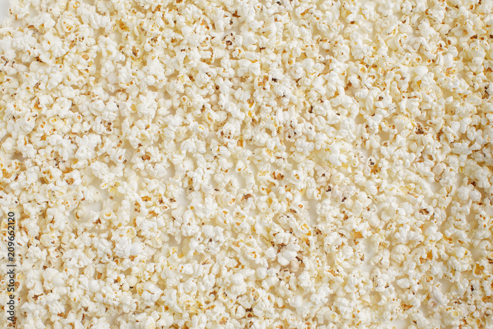 Fresh popcorn, food background Fresh popcorn, food background