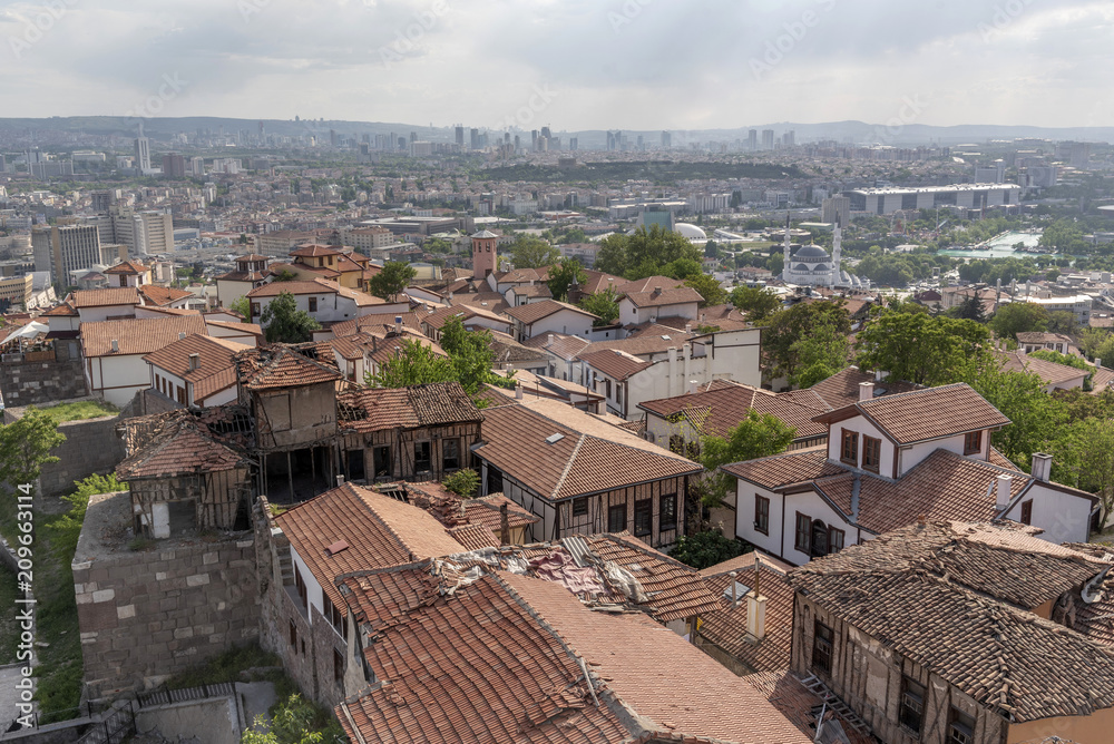 View from Ankara Castle