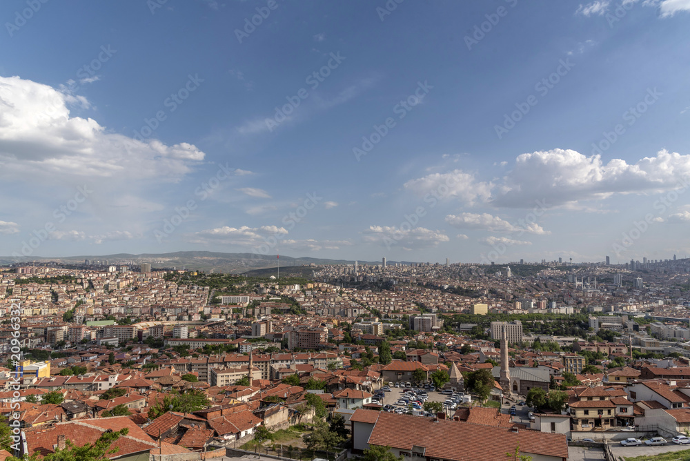 View from Ankara Castle