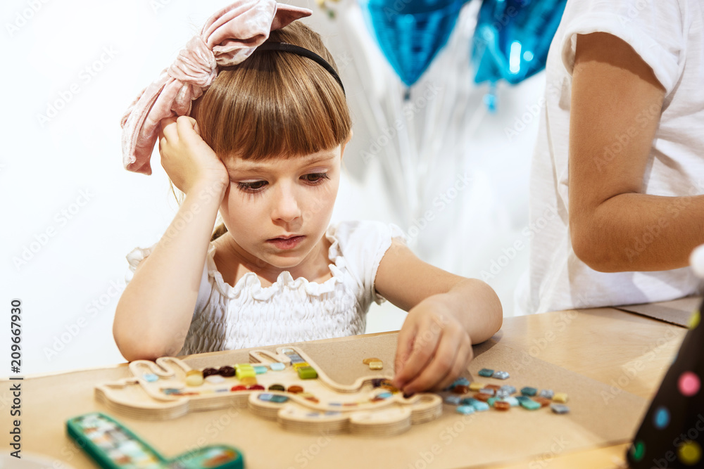 mosaic puzzle art for kids, children's creative game. mosaic puzzle art for kids, children's creative game.