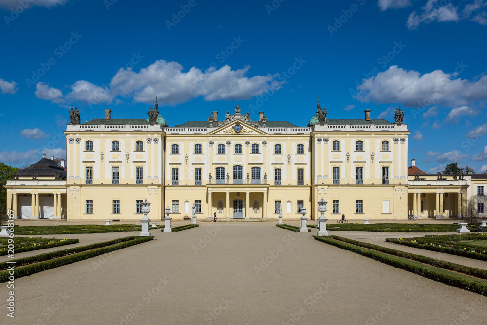 Branicki palace in Bialystok, Podlaskie, Poland