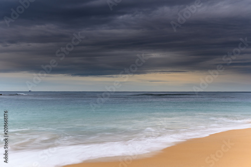 Blue and Gray Morning Seascape © Merrillie