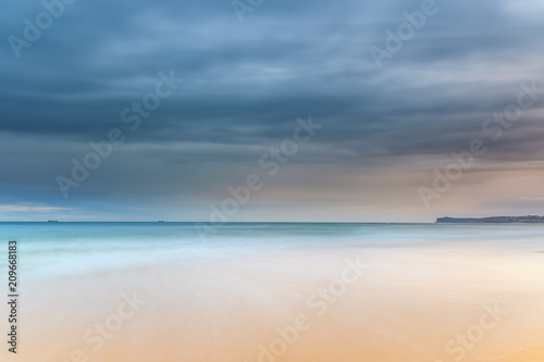 Overcast Morning Seascape