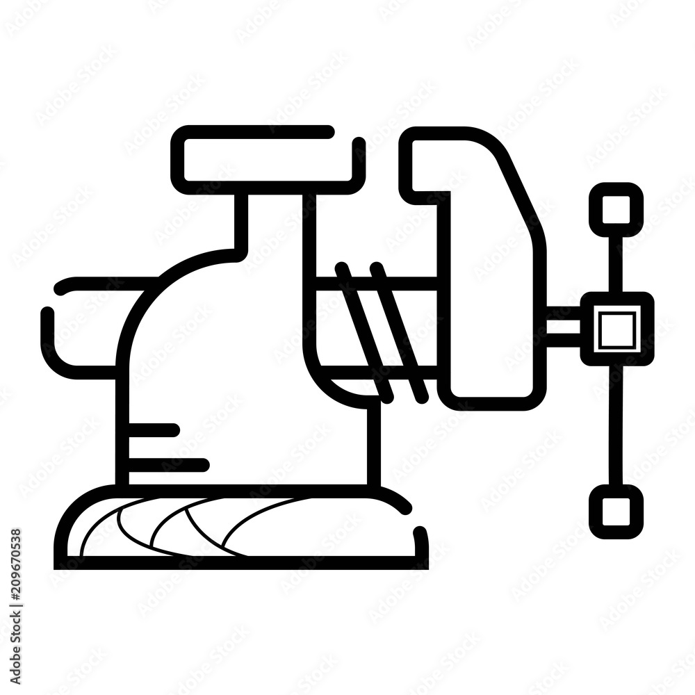 Clamp tool icon Clamp tool icon