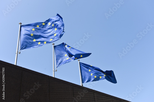 Europe européen drapeau étoiles Euro
