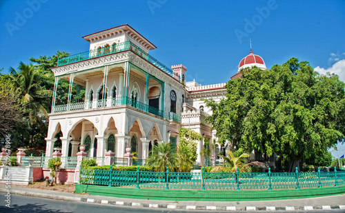 beauty architecture house in cienfuegos photo