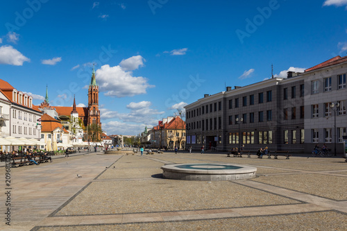 Kosciuszki market in Bialystok, Podlaskie, Poland