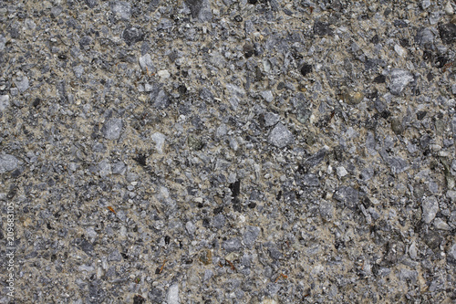Obraz na plátně Texture of crushed stone, ballast