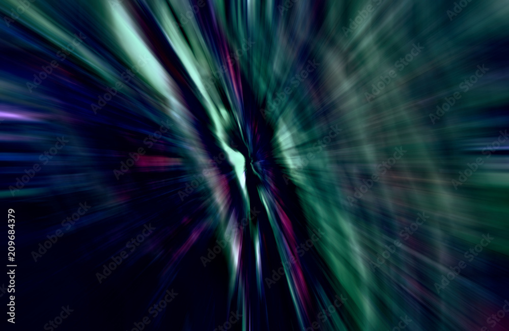 Acceleration speed motion, Light and stripes moving fast over dark background Acceleration speed motion, Light and stripes moving fast over dark background