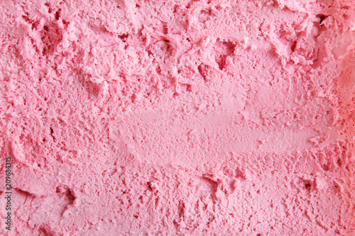 Close-up background of ice cream.