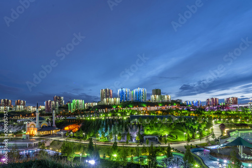 Cuadro en lienzo North star Houses at Ankara