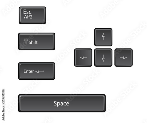 Main Keyboard Keys 
