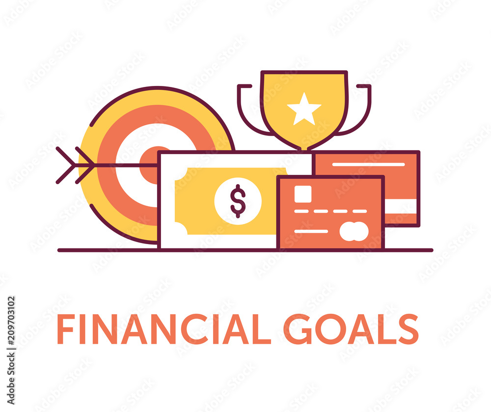 Financial Goals Icons