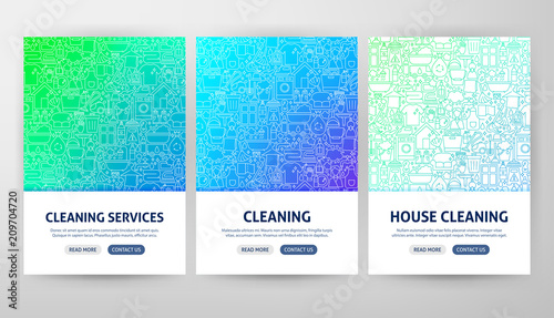 Cleaning Services Flyer Concepts